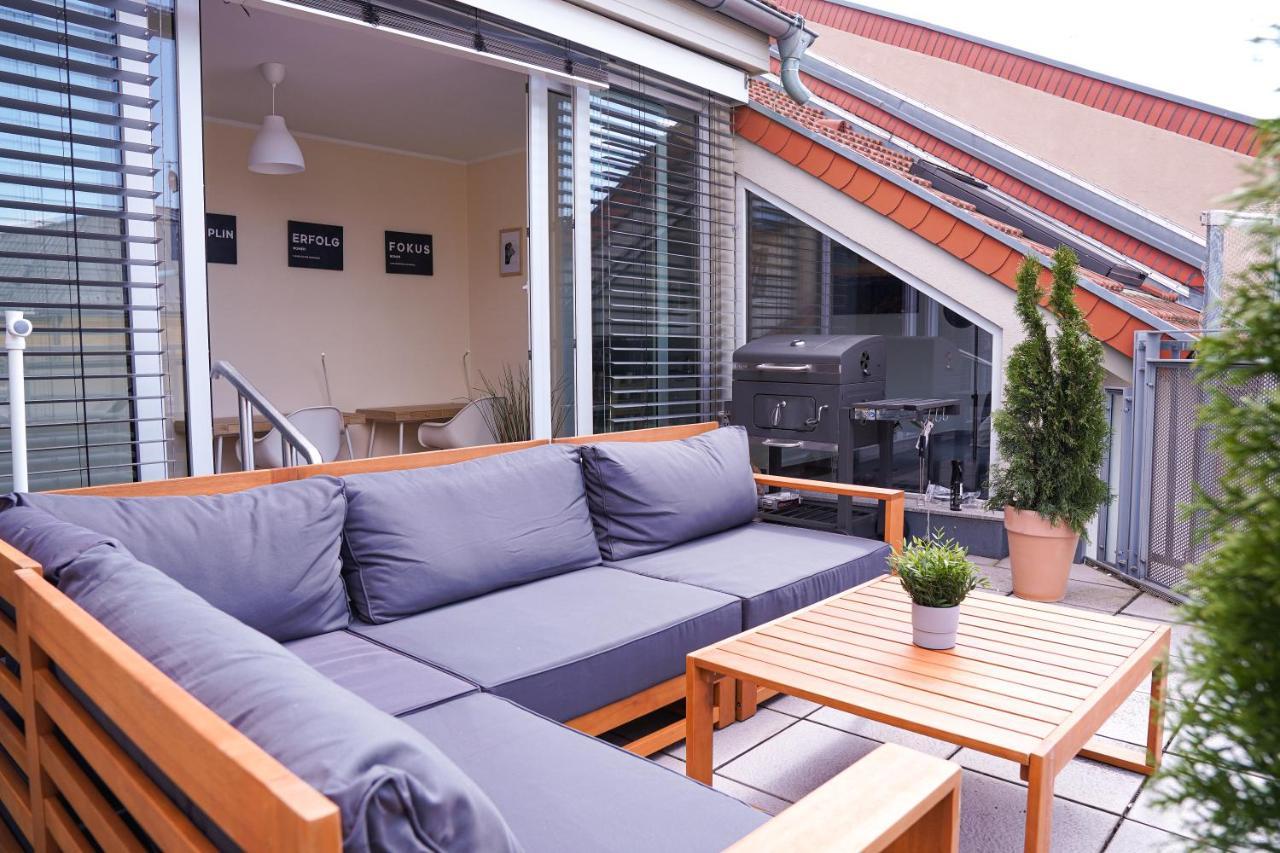 Fullhouse - Halle - Ab7 Rooftop - Bbq Grill - Elevator - Balcony Exterior foto